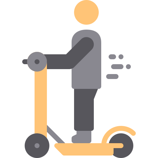 Scooter icono gratis