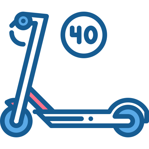 Scooter icono gratis