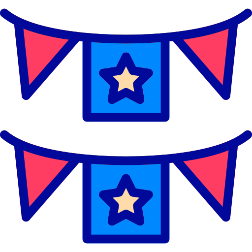 Guirnaldas icono gratis