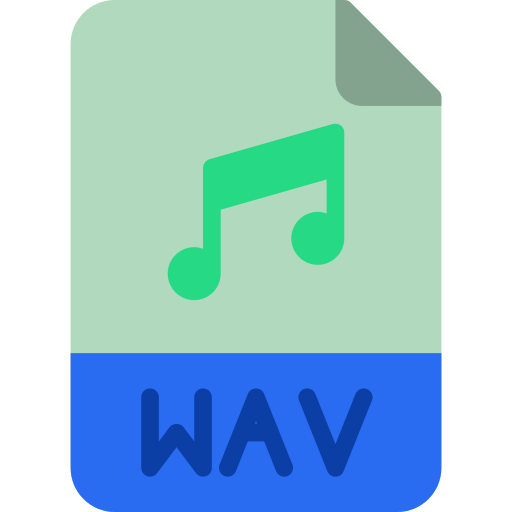 Wav icono gratis