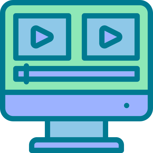 editor de video icono gratis