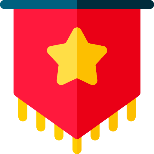 Banderín icono gratis