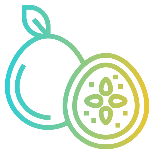 Fruta de la pasión icono gratis