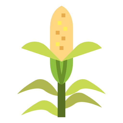 Corn Smalllikeart Flat icon