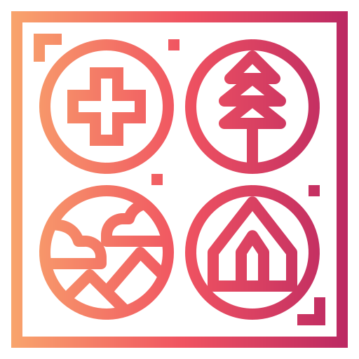 Insignias icono gratis