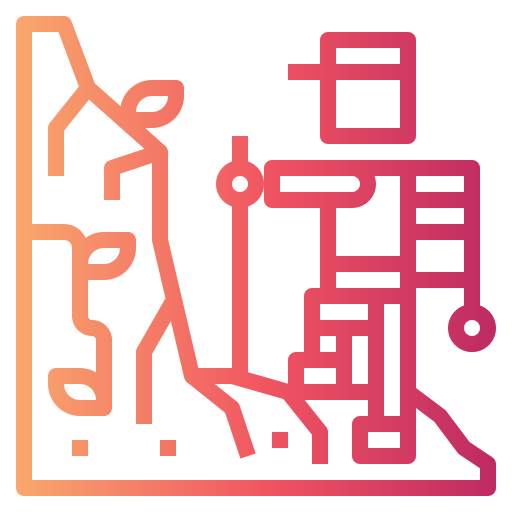 Excursionismo icono gratis