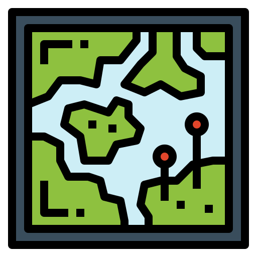 Map free icon Map free icon