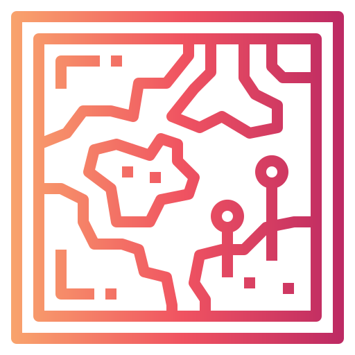Map free icon