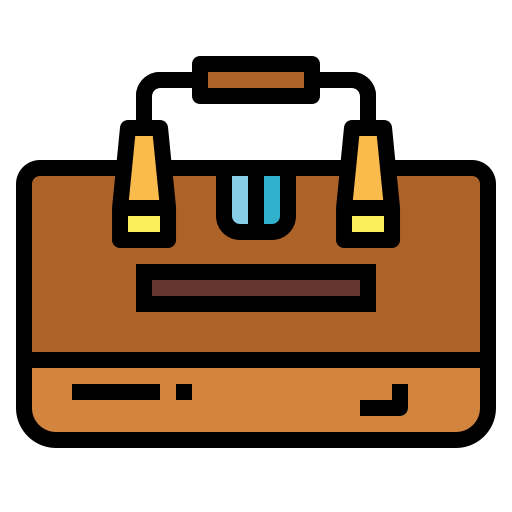 Briefcase free icon