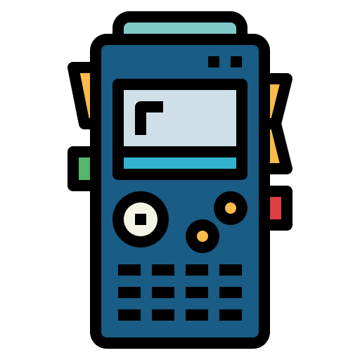 Recorder - Free Electronics Icons