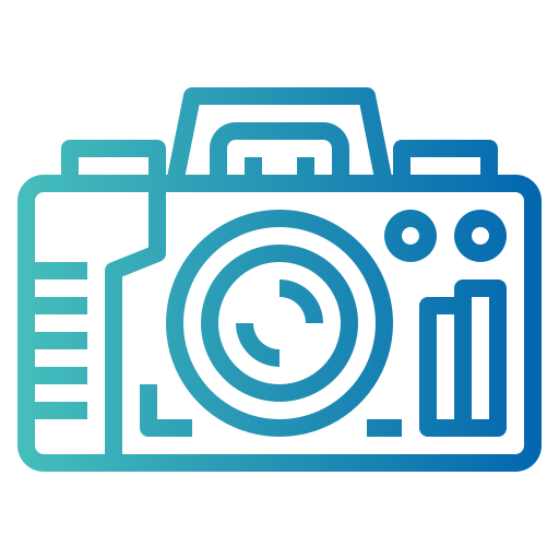 Photo camera Smalllikeart Gradient icon