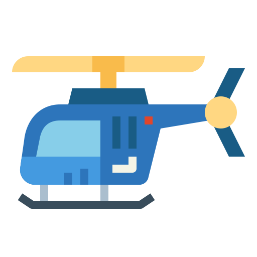 Helicóptero icono gratis