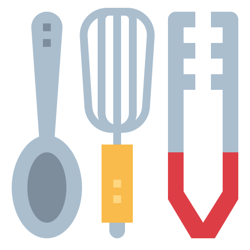 Utensilios de cocina icono gratis