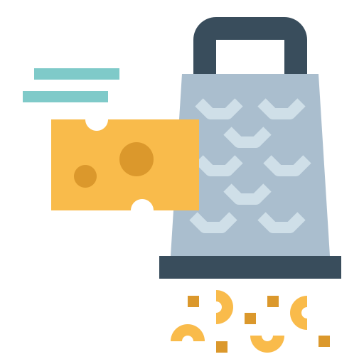 Rallador icono gratis