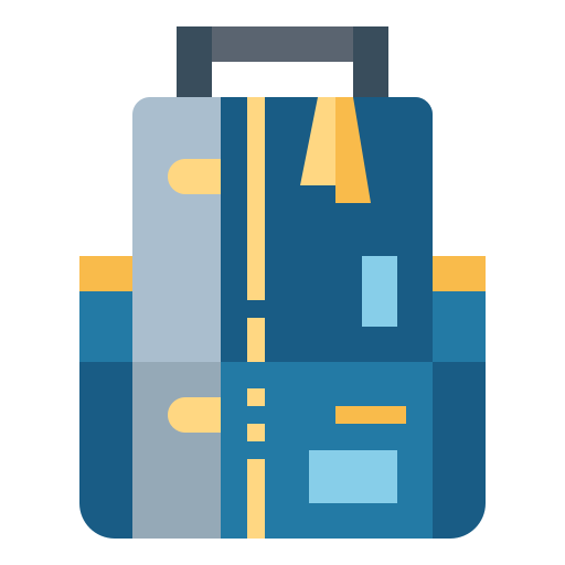 Backpack free icon