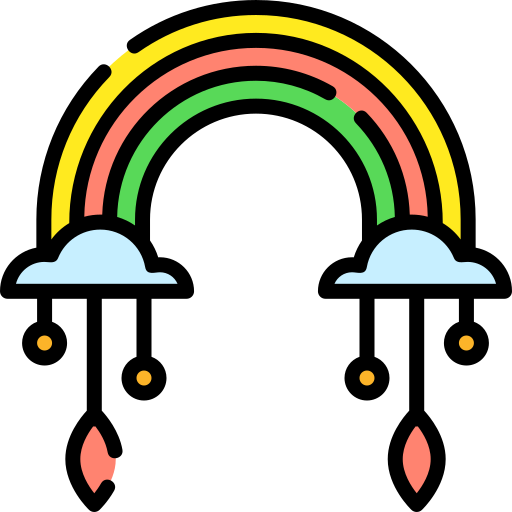 Arco iris icono gratis