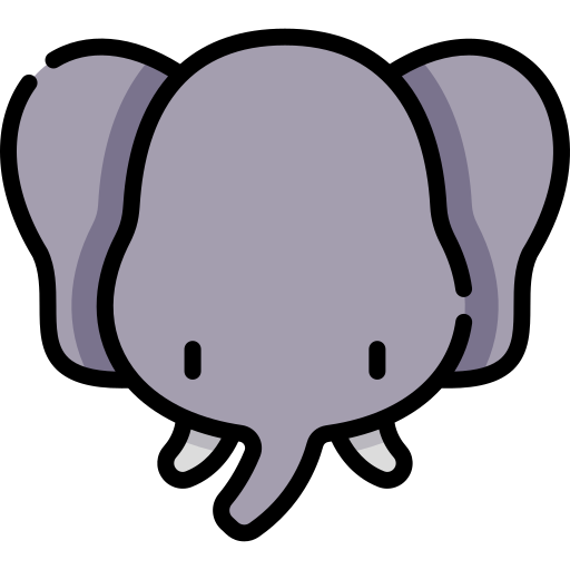 Elephant free icon Elephant free icon