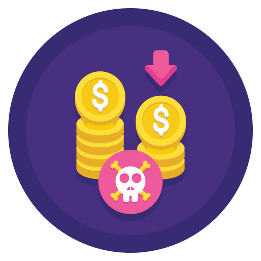 Bankruptcy free icon Bankruptcy free icon