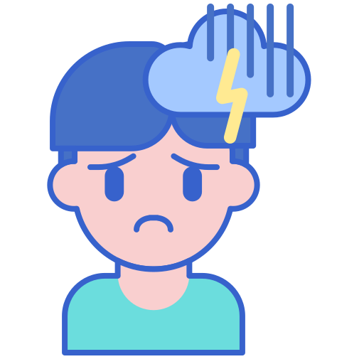 Depression Flaticons Lineal Color icon