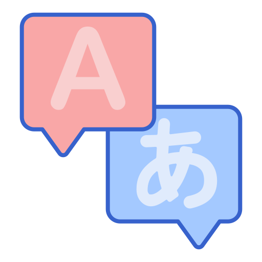 Language - free icon