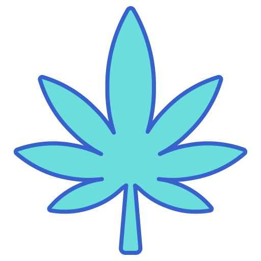 Marijuana free icon