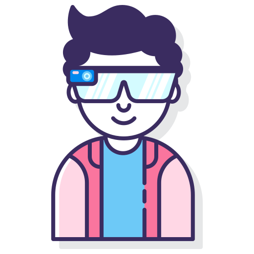 gafas inteligentes icono gratis