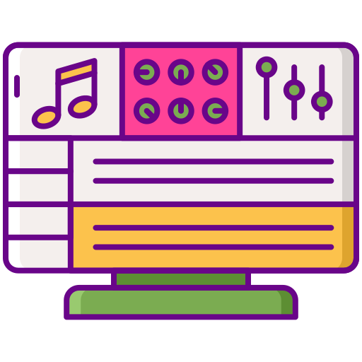 Audio icono gratis