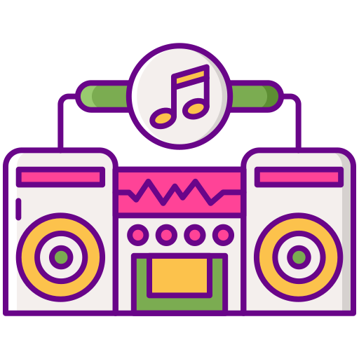 Boombox free icon Boombox free icon