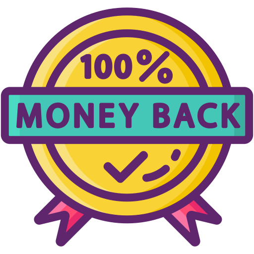 Money back guarantee Flaticons Lineal Color icon