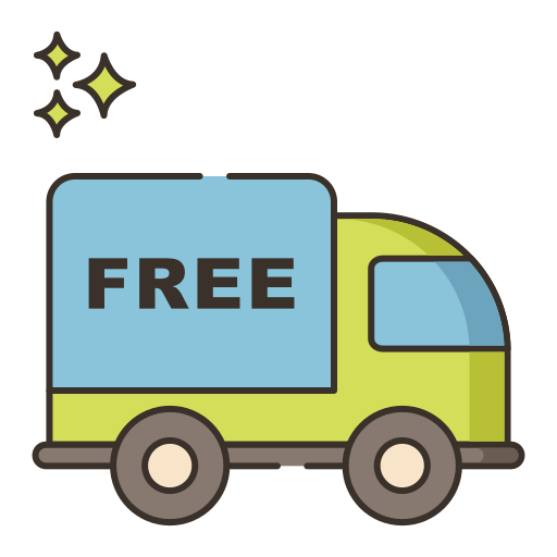 Free shipping - Free transport icons