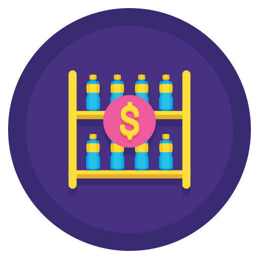 tarifa de colocación icono gratis