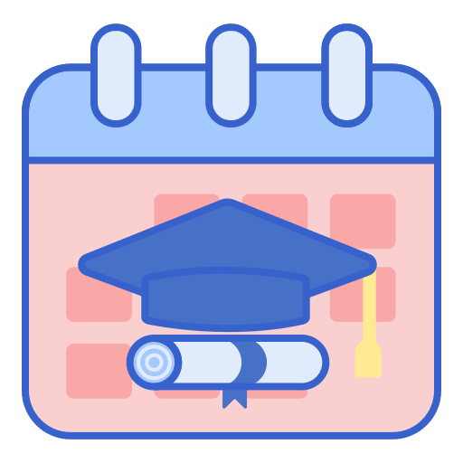 evento de graduación icono gratis