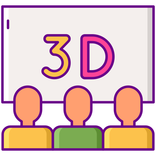 3d movie free icon 3d movie free icon