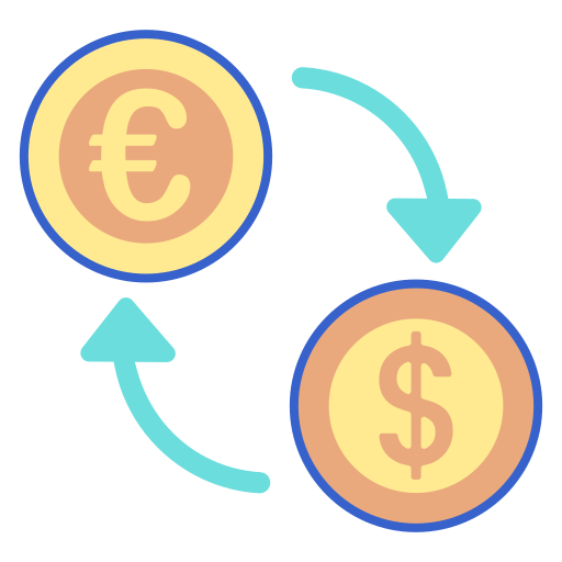 Exchange Flaticons Lineal Color Icon