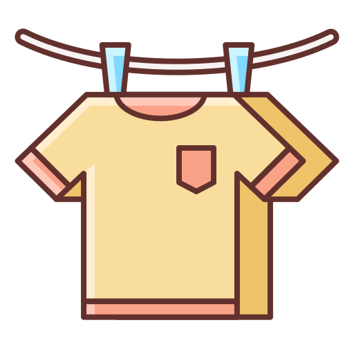 Laundry Flaticons Lineal Color icon