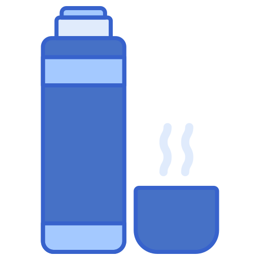 Thermo Flask Flaticons Lineal Color Icon