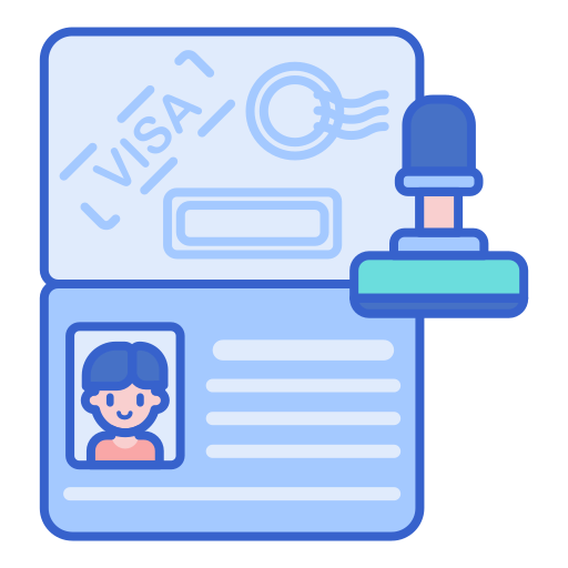 travel visa icon