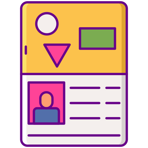 비자 무료 아이콘