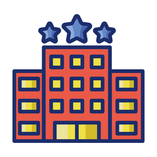 호텔 무료 아이콘