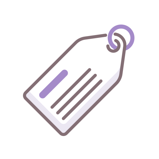 Tag free icon
