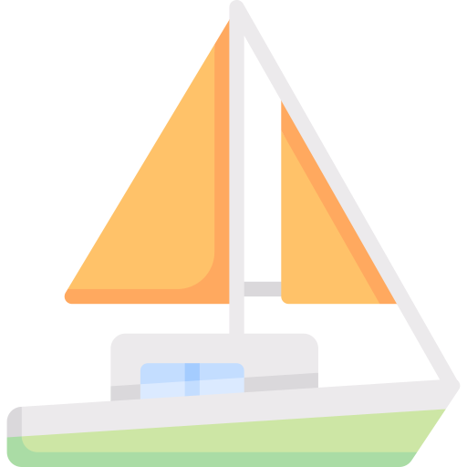 Sailboat Special Flat icon