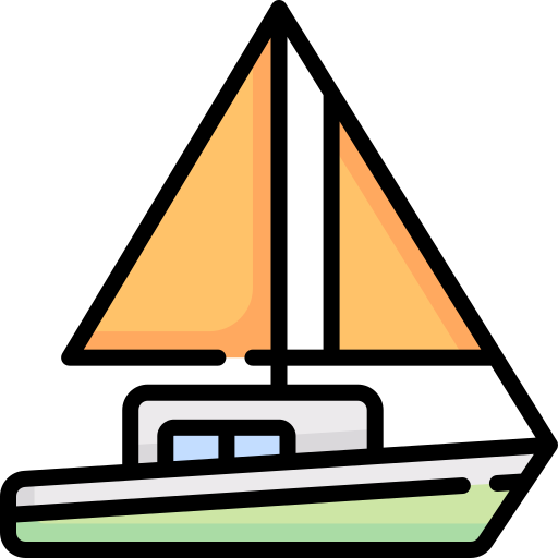 Barco a vela grátis ícone Barco a vela grátis ícone
