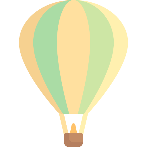 Balão de ar quente grátis ícone Balão de ar quente grátis ícone