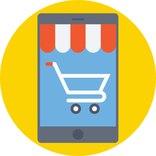 Shopping online free icon Shopping online free icon