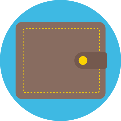 billetera icono gratis