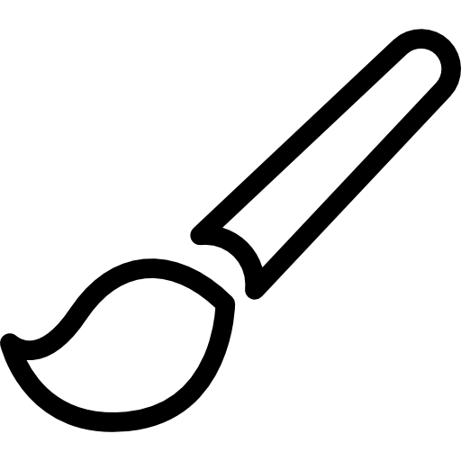 Paint brush - free icon