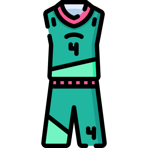 Équipement de basketball Icône gratuit