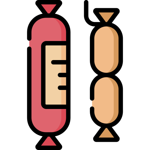 saucisse Icône gratuit