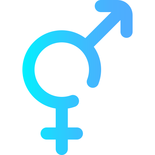 Bigender Super Basic Omission Gradient icon