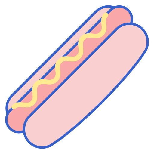 hot-dog Icône gratuit